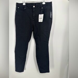 Tahari Kelly Rayon Denim Mid-rise Skinny Jeans Plus Size 20W New